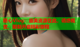 糖心Vlog：最美资源在此，诱惑视觉，即刻开启精彩旅程