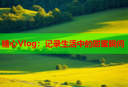 糖心Vlog：记录生活中的甜蜜瞬间