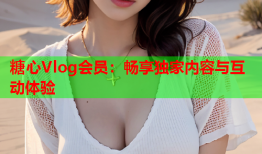 糖心Vlog会员：畅享独家内容与互动体验