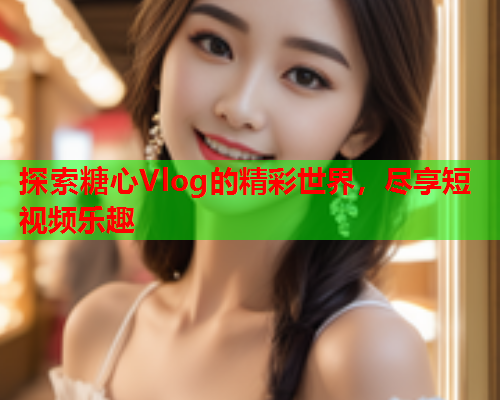 探索糖心Vlog的精彩世界，尽享短视频乐趣