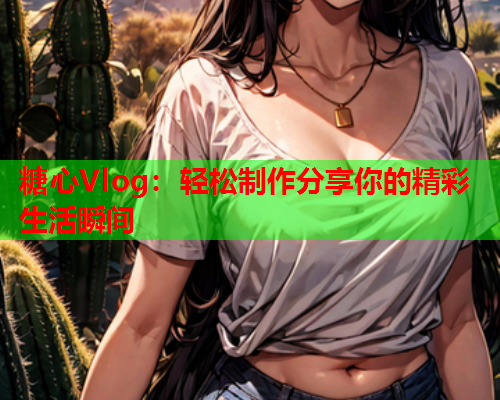 糖心Vlog：轻松制作分享你的精彩生活瞬间